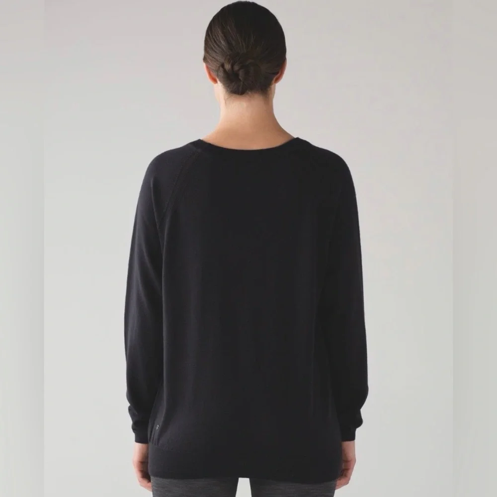 Lululemon Rising Salutation Sweater Black - Picture 2 of 4
